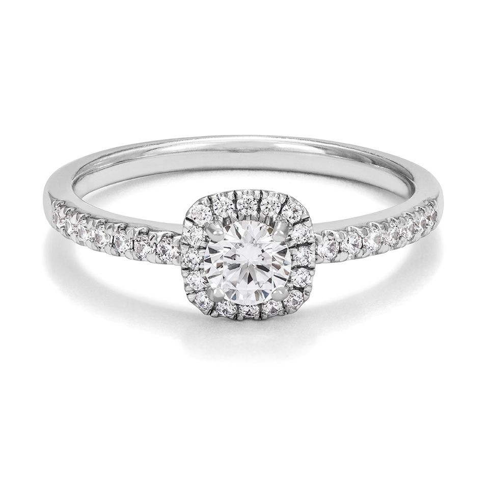 Ring med labbodlade diamanter Sirius, 15.0