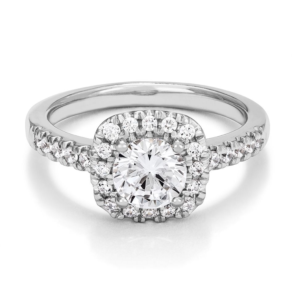 Ring med labbodlade diamanter Sirius, 16.5