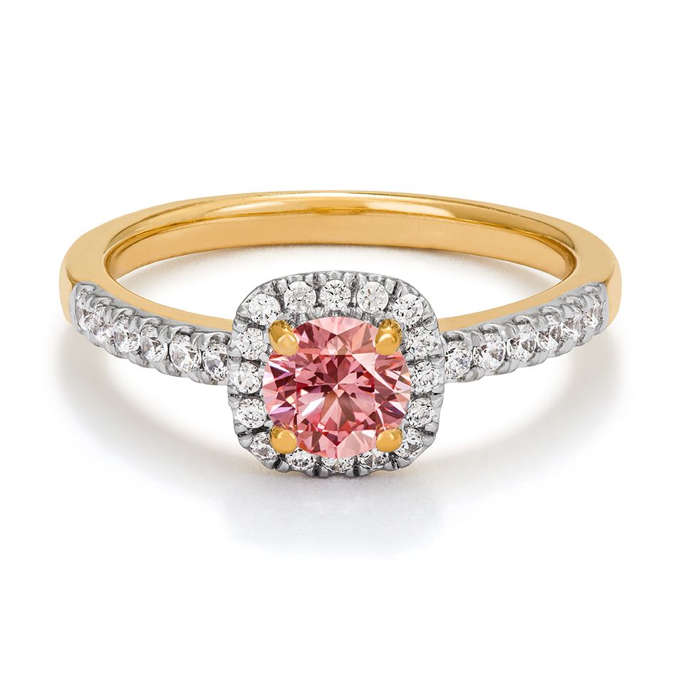 Ring med labbodlade diamanter Sirius, 15.0 - Guldfynd