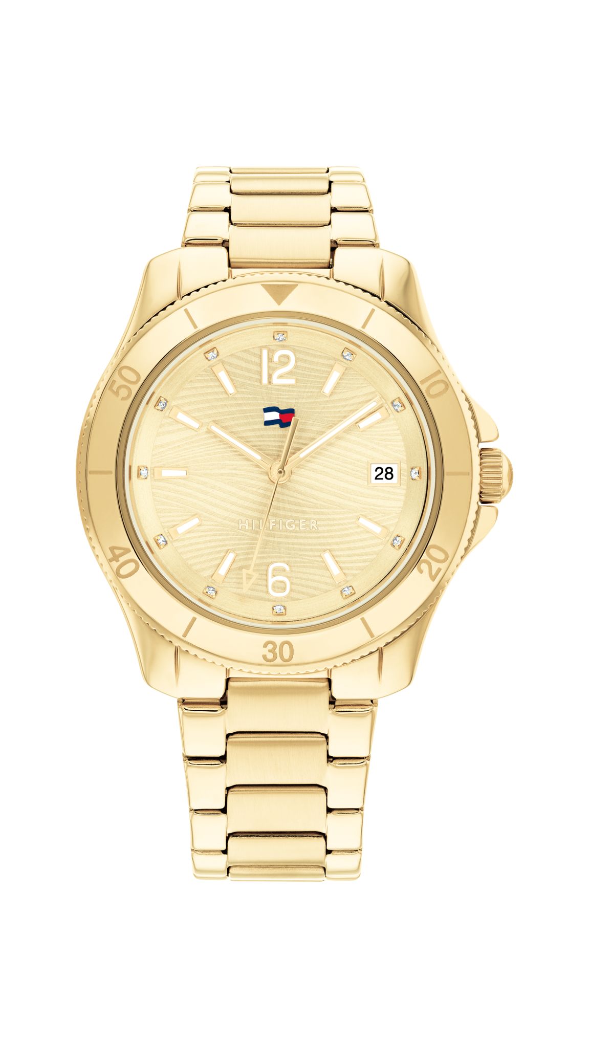 St&aring;lklocka med l&auml;nk