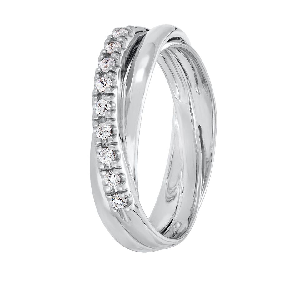 Diamantring Lyon 0,15 ct, 17.0