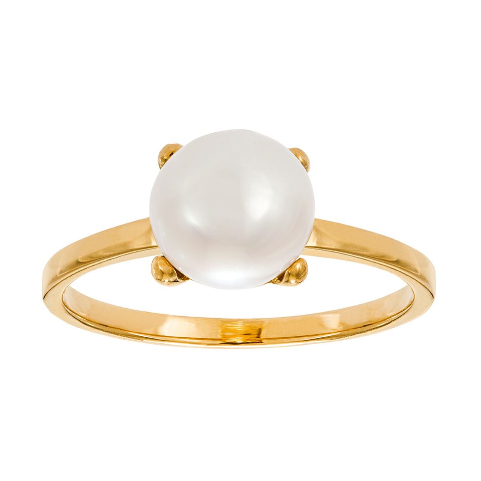 Ring i 18K guld, 18.5 - Guldfynd