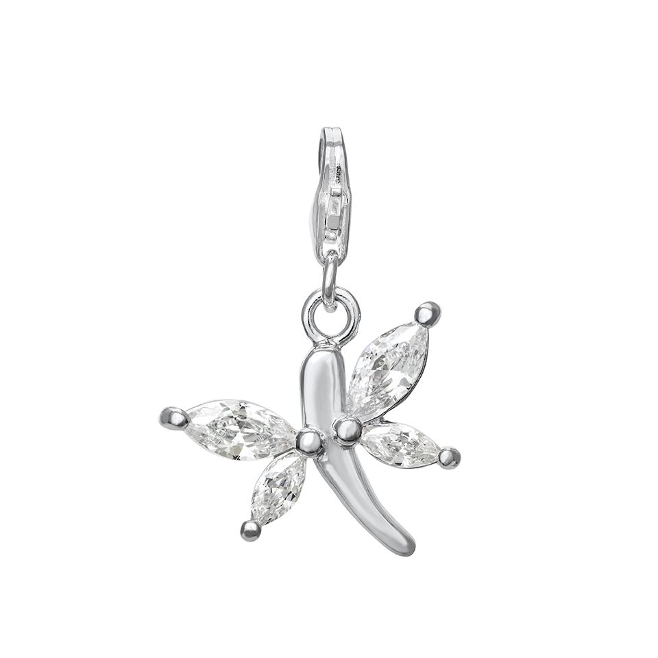 Berlock i &auml;kta silver