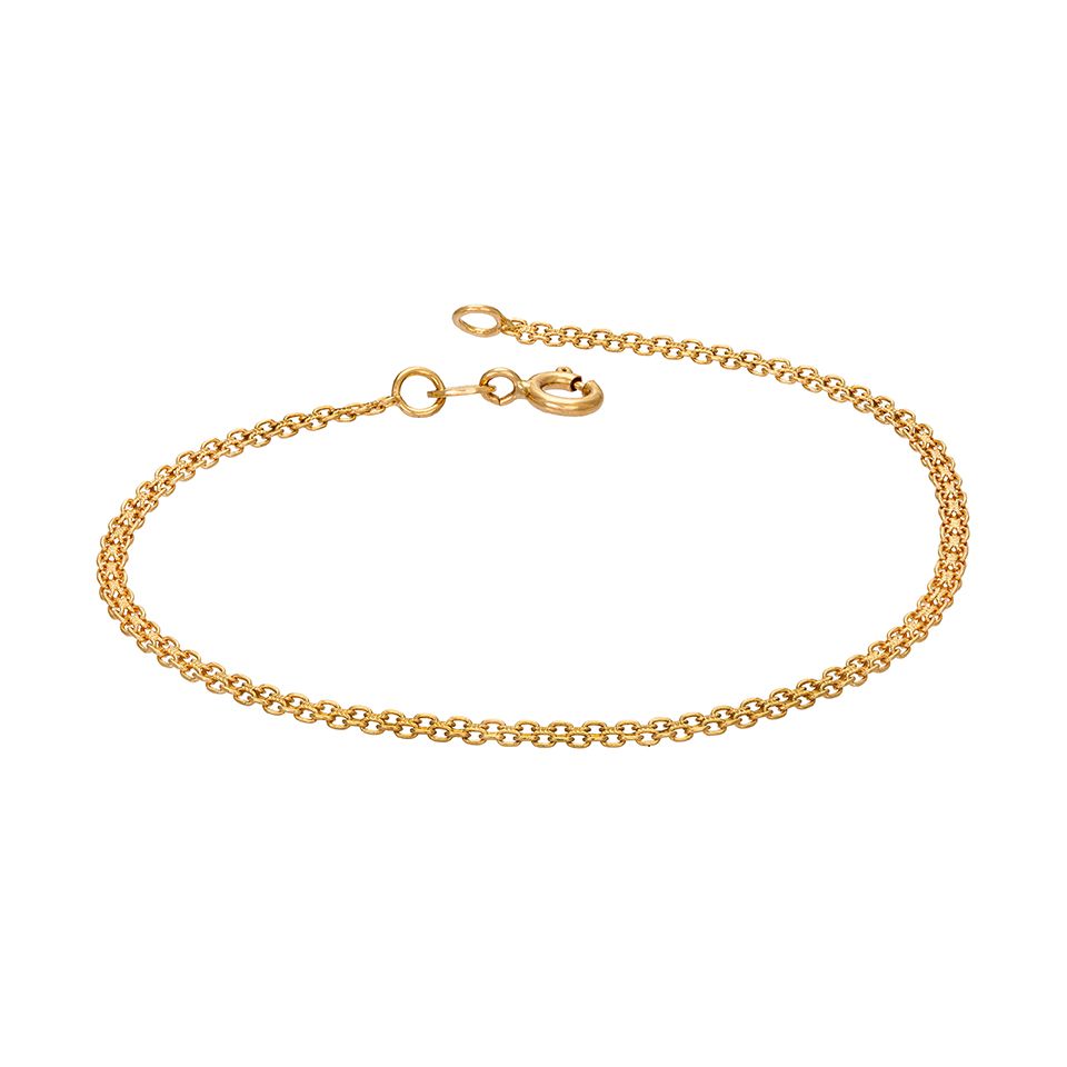 Armband i 18K guld 18cm