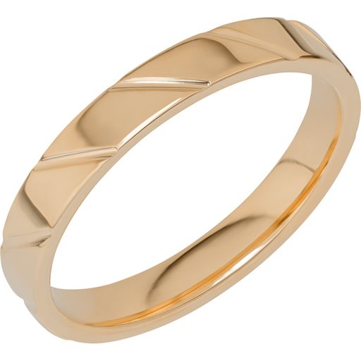 Förlovningsring i 18K guld 3mm, 45