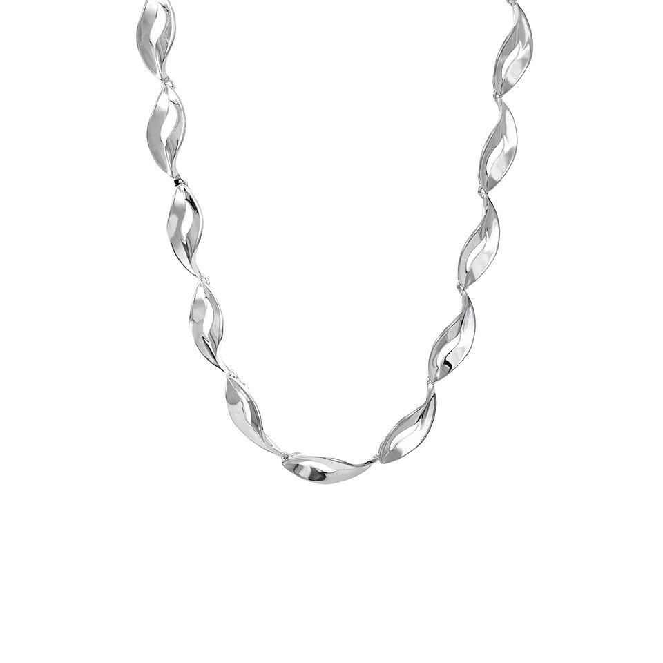 Halsband i äkta silver - Guldfynd