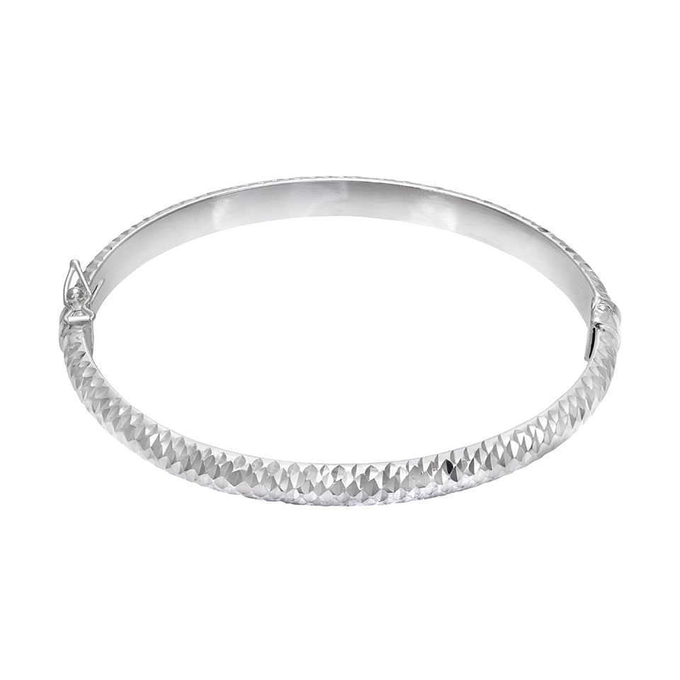 Armring  i &auml;kta silver