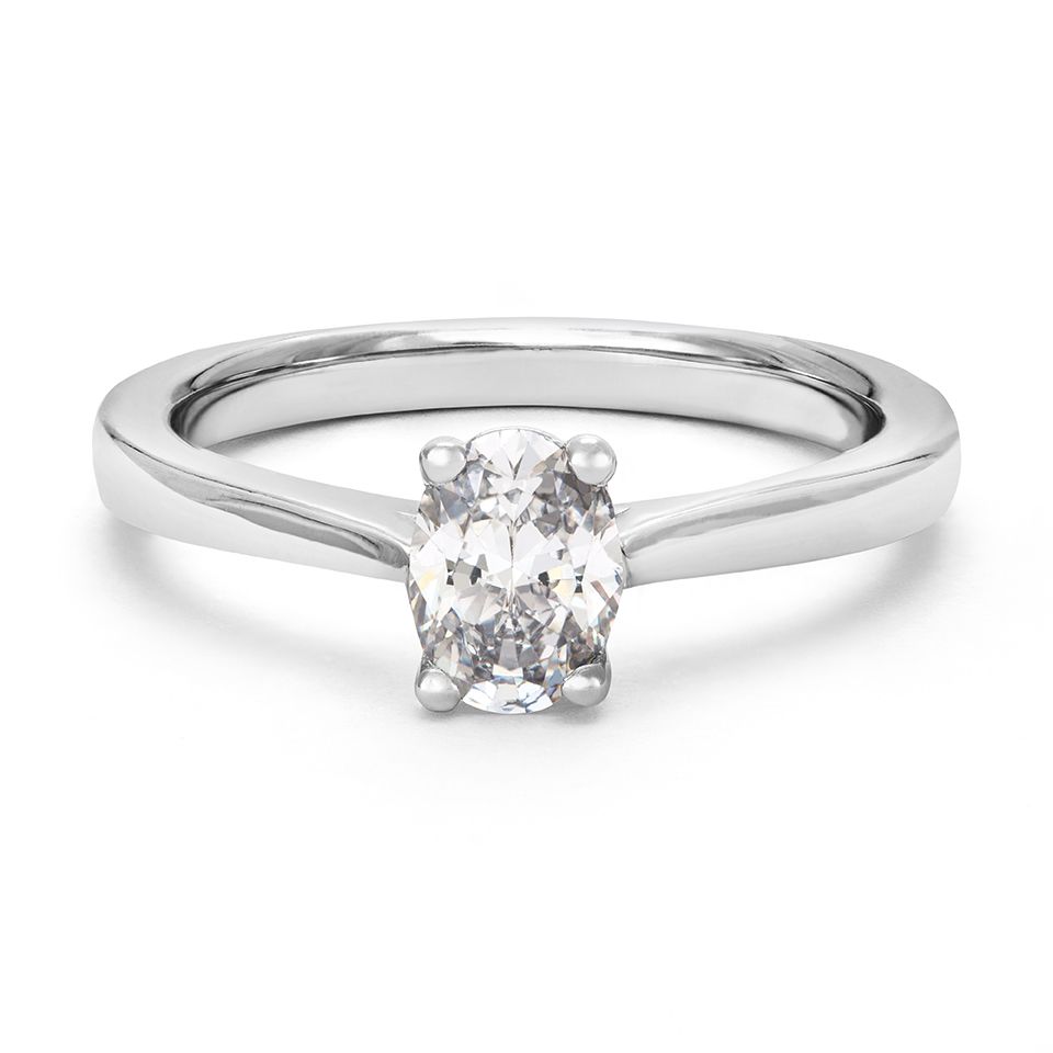 Ring med labbodlad diamant Electra, 15.0 - Guldfynd