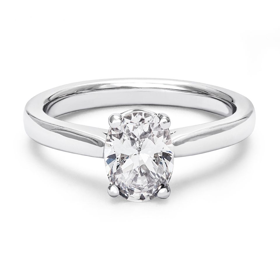 Ring med labbodlad diamant Electra, 15.0