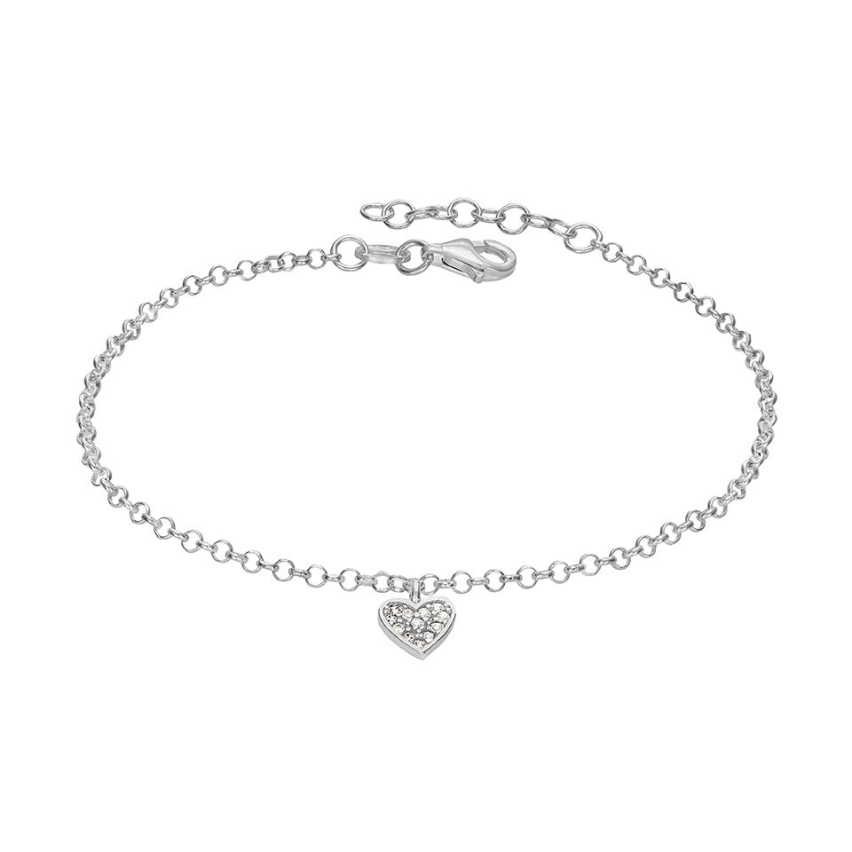 Armband i äka silver