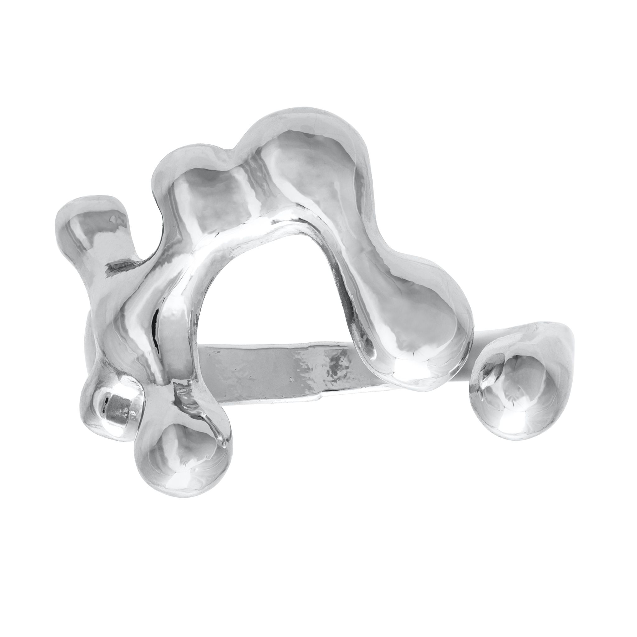 Ring i återvunnen metall
