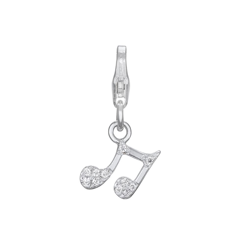 Berlock i &auml;kta silver