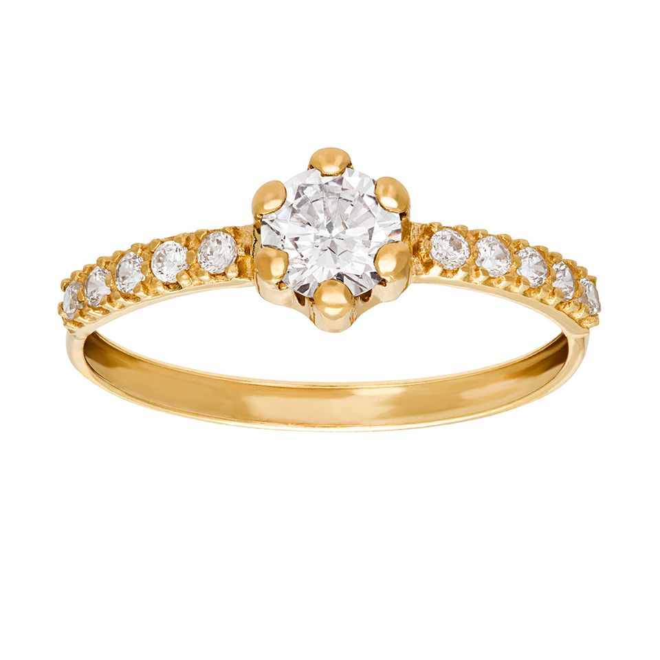 Ring i 18K guld, 15.0 - Guldfynd