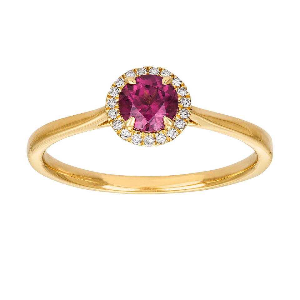 Diamantring 18K guld, 20.0