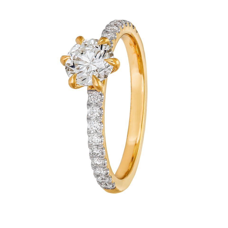 Diamantring Stockholm 1,00 ct, 18.0