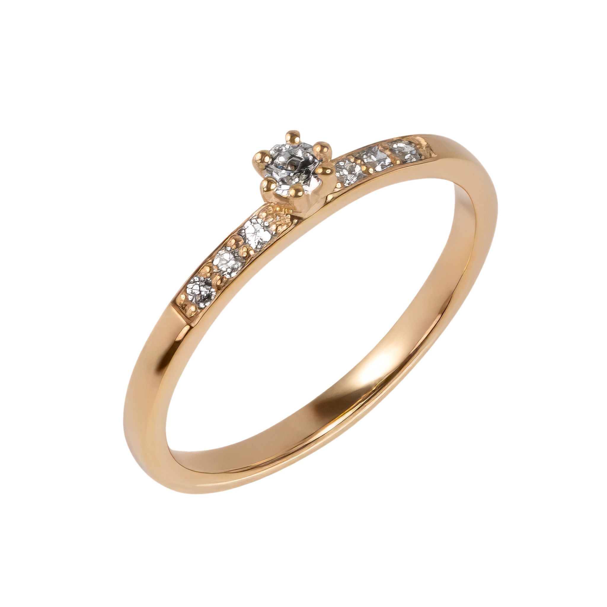 DIamantring i 18K guld, 68 21494