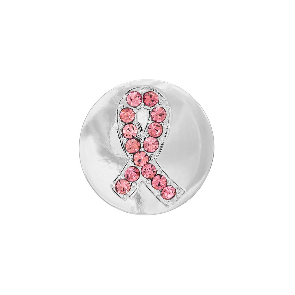 Brosch Rosa bandet