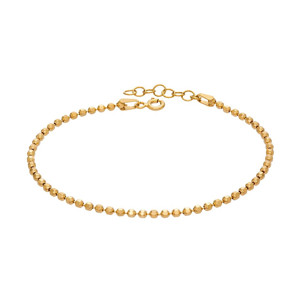 Armband i &auml;kta silver