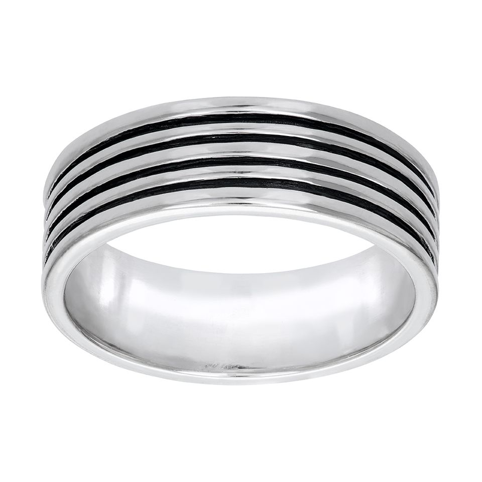 Ring i äkta silver, 18.0