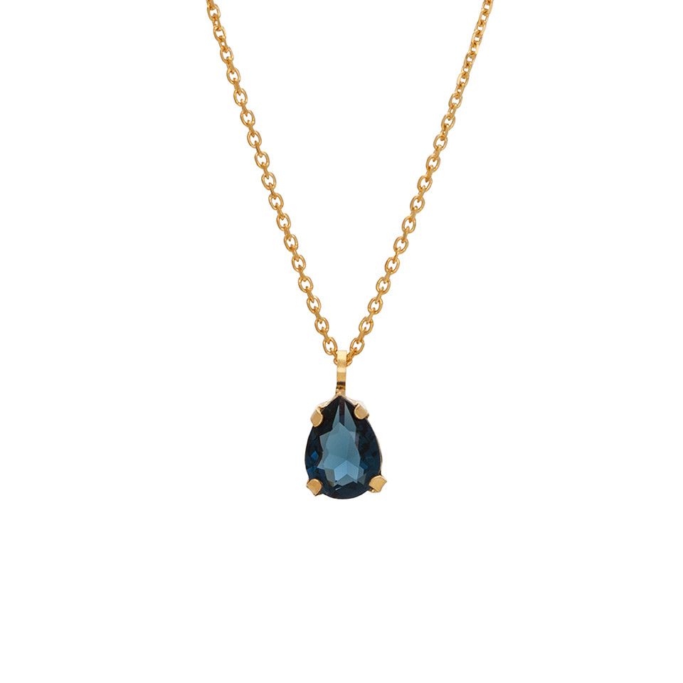 Halsband i &auml;kta silver