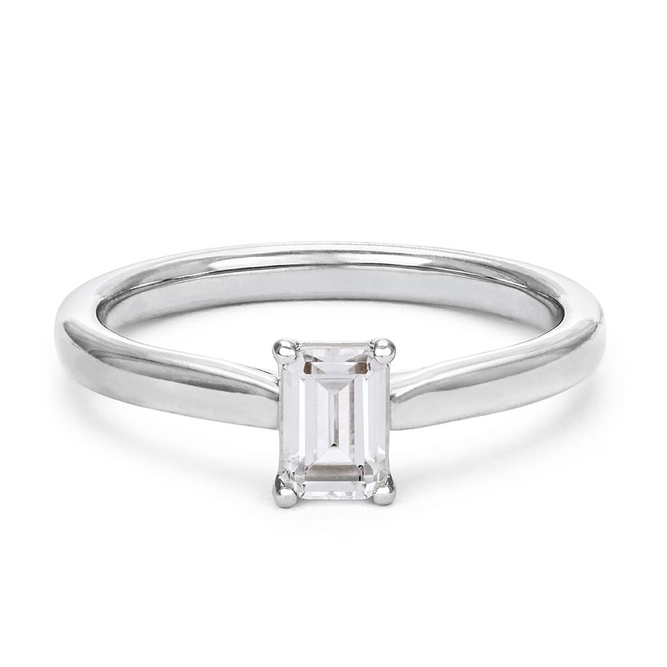 Ring med labbodlad diamant Stella, 15.0 - Guldfynd