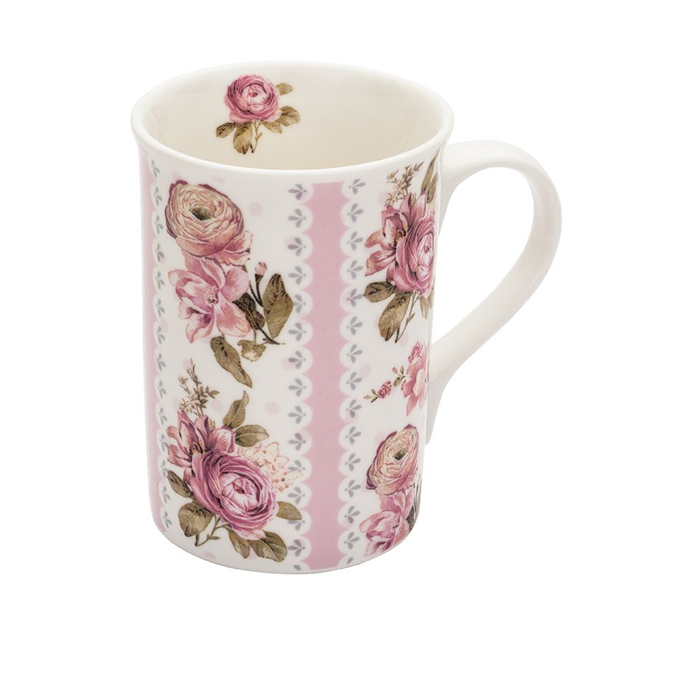 Mugg Rosa blom