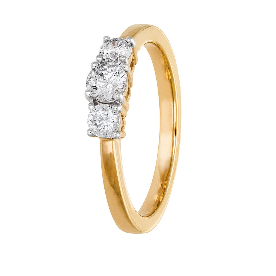 Diamantring Barcelona 0,50 ct, 19.0