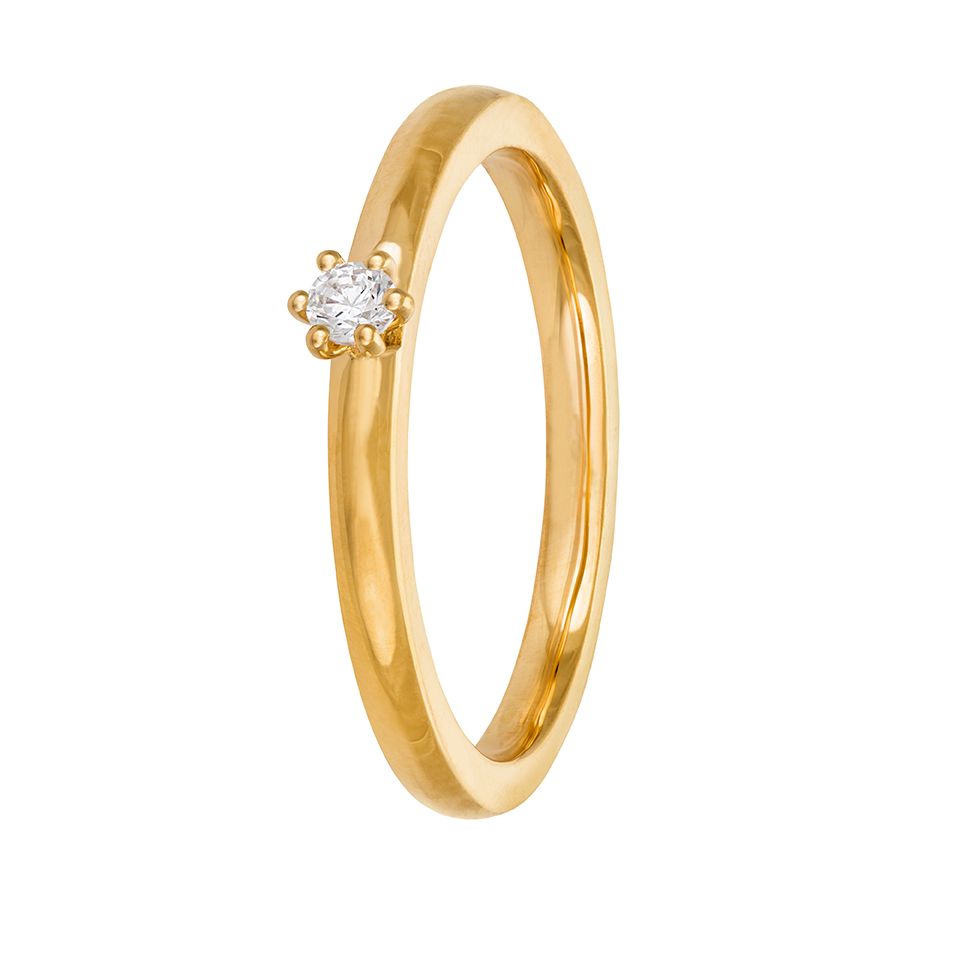 Diamantring Madrid 0,05 ct, 18.0 - Guldfynd