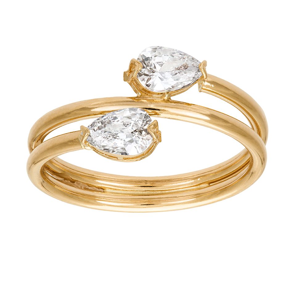 Ring i 18k guld, 19.5