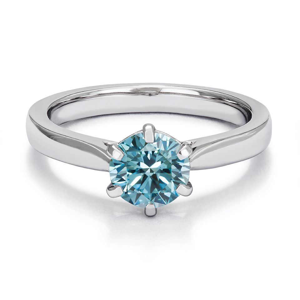 Ring med labbodlad diamant Polaris, 15.0 - Guldfynd