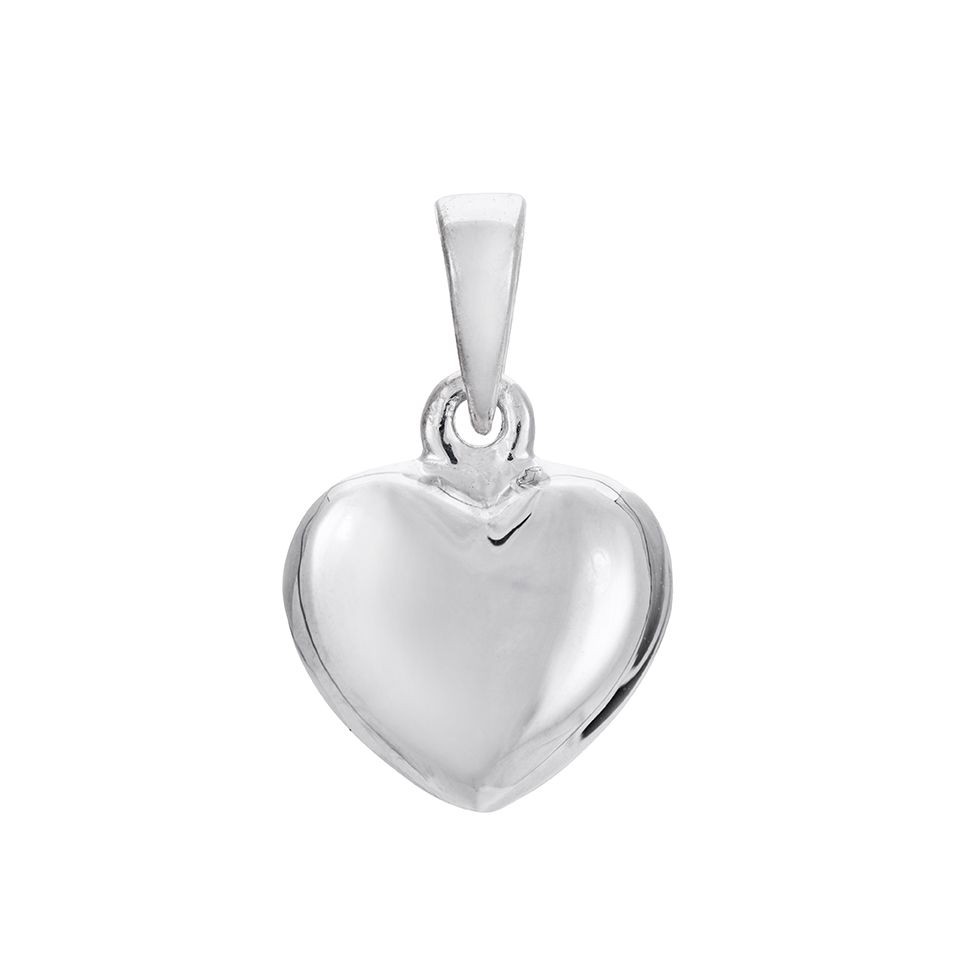 H&auml;ngsmycke i &auml;kta silver sl&auml;t hj&auml;rta