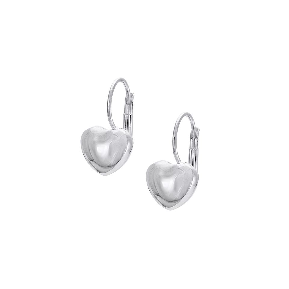 &Ouml;rh&auml;ngen i silver hj&auml;rta