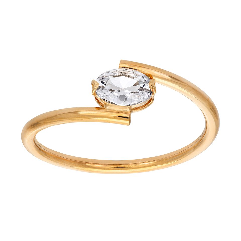 Ring i 18K guld, 15.0 - Guldfynd