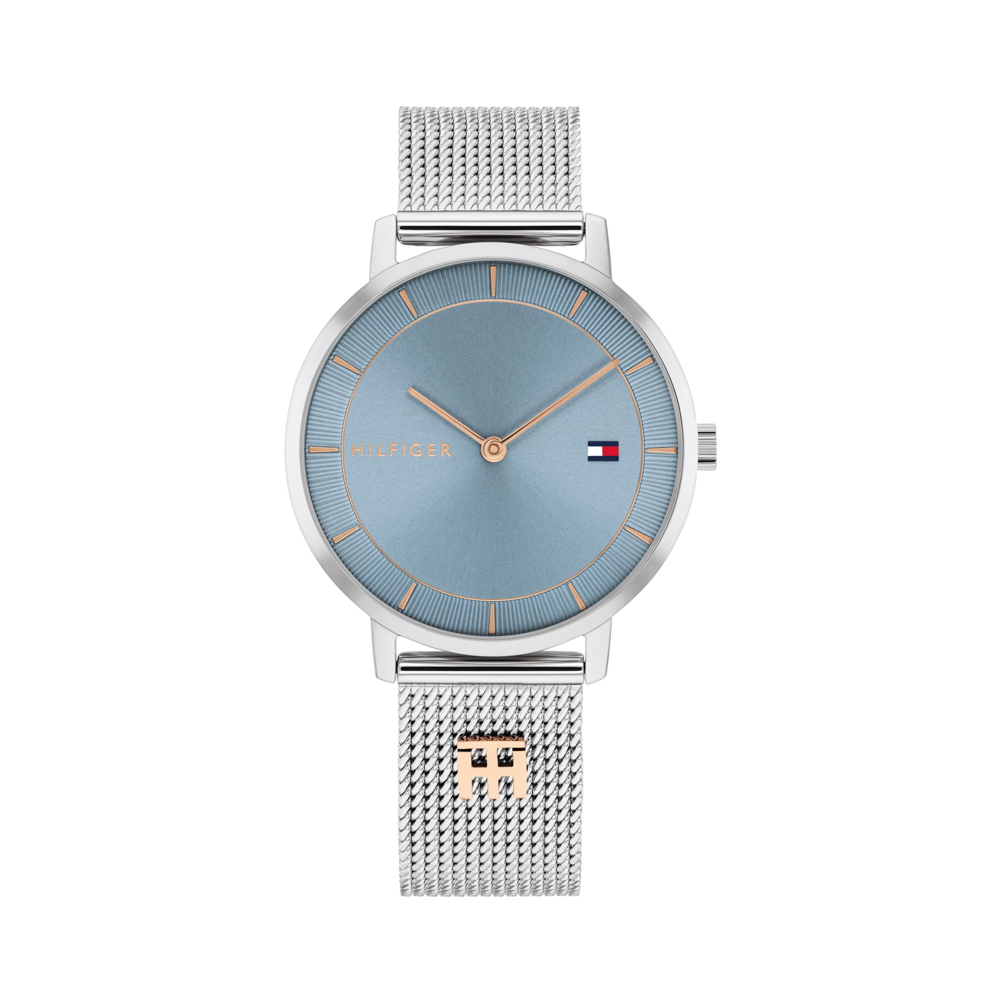 St&aring;lklocka med Meshband