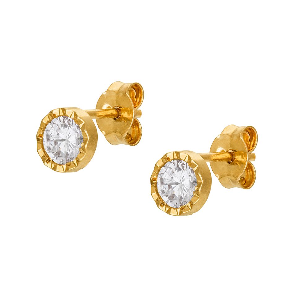 Örhängen i 18K guld