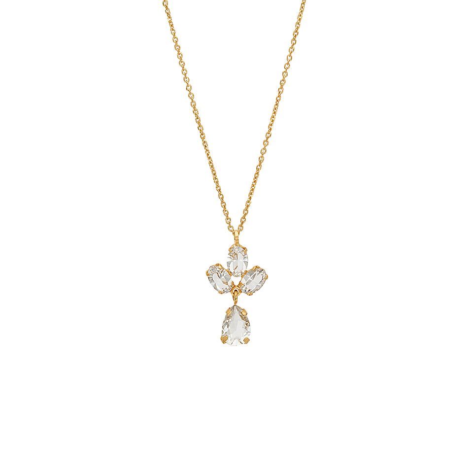 Mood - Halsband i äkta silver med kristall - Guldfynd