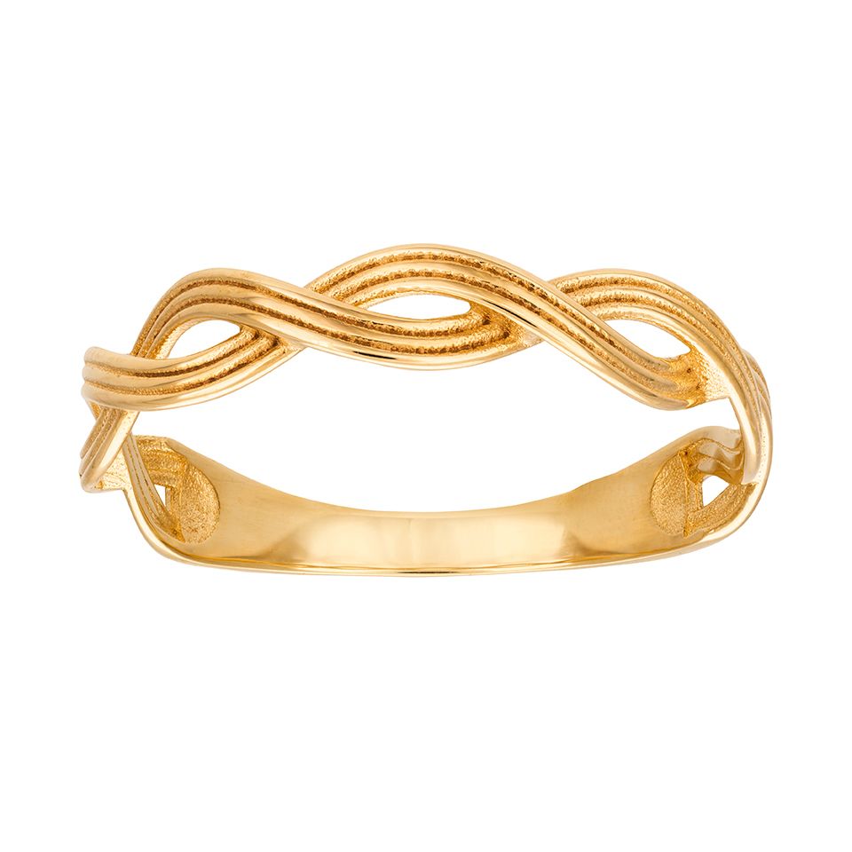 RING I 18K GULD, 16.5 - Guldfynd