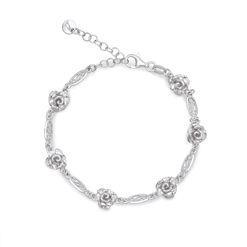 Armband ROSEN SAGA i äkta silver