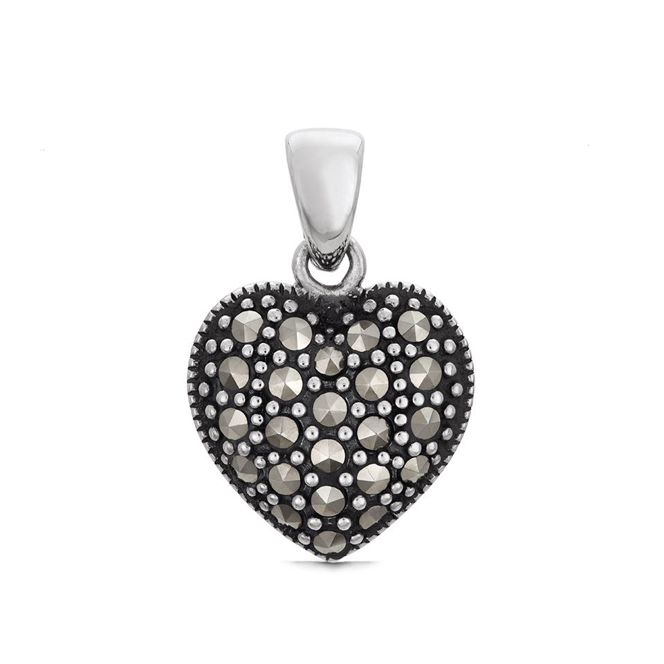 Hängsmycke HJÄRTATS HEMLIGHET i äkta silver
