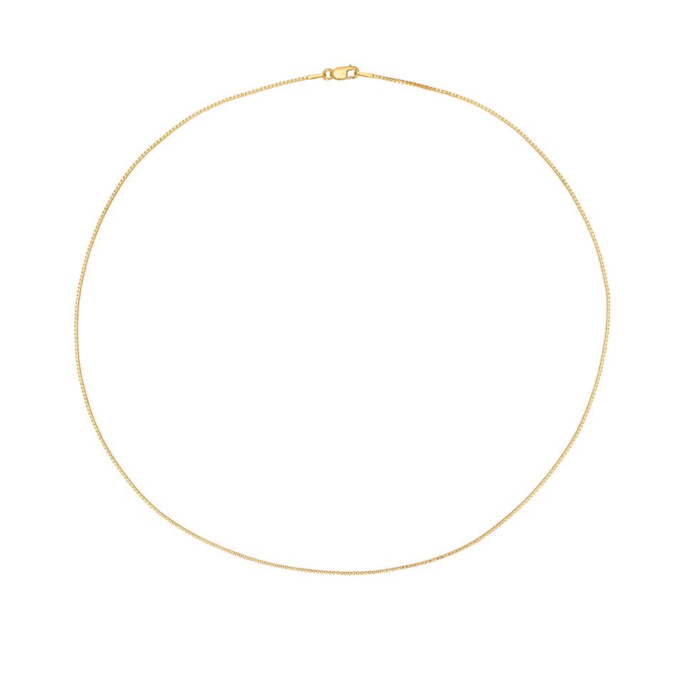 Halsband OMTANKE i &auml;kta silver 50cm