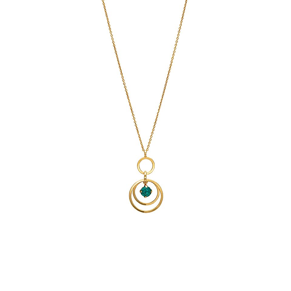 Halsband i äkta silver med kristall