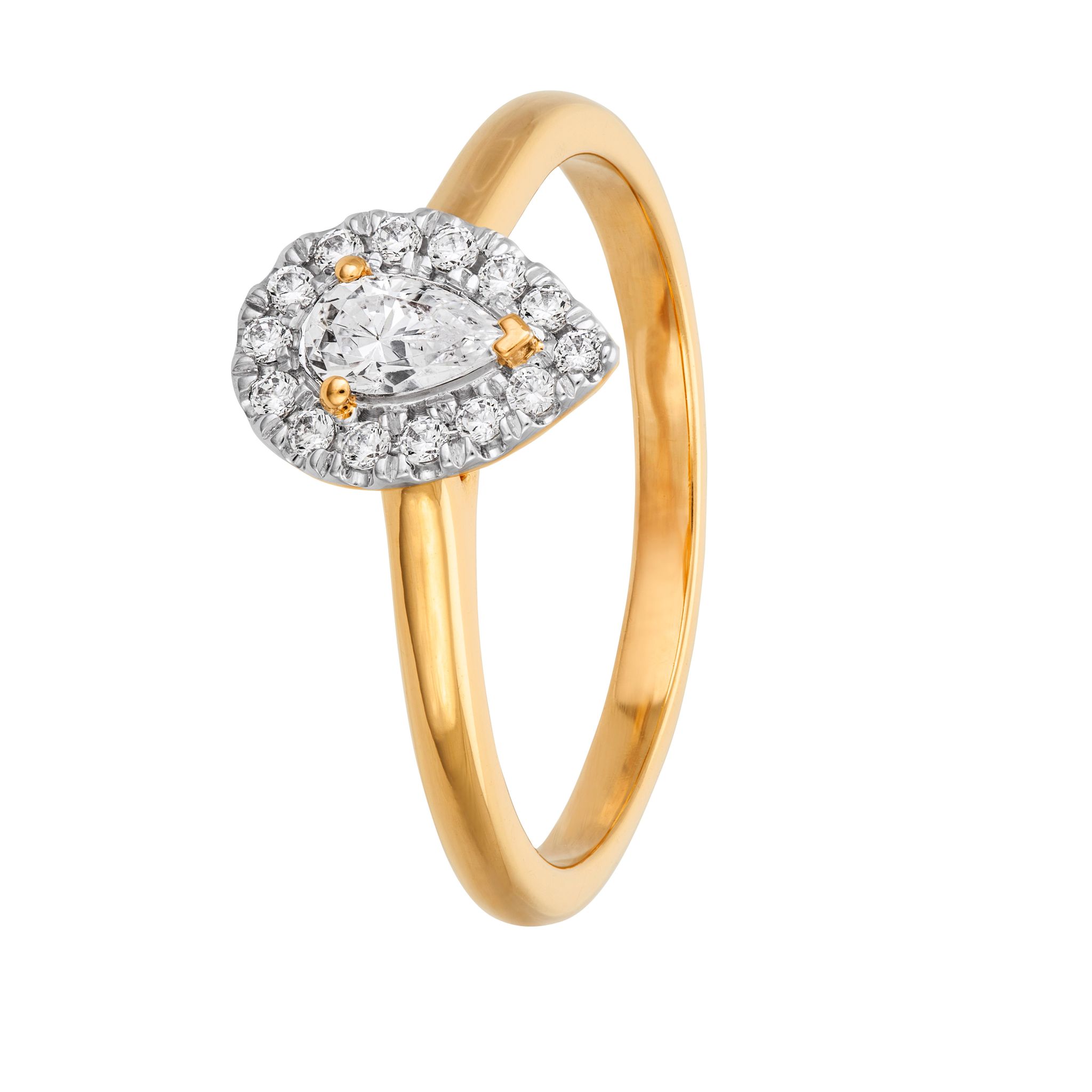 Diamantring Portofino 0,33 ct, 18.5