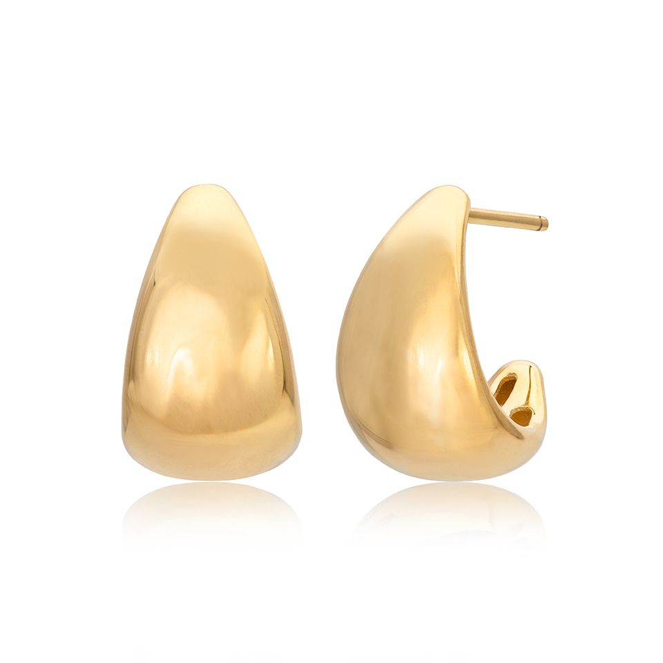 Örhängen Bold Gold i 14K guld