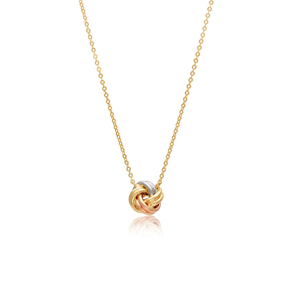 Halsband Knot i 14K guld