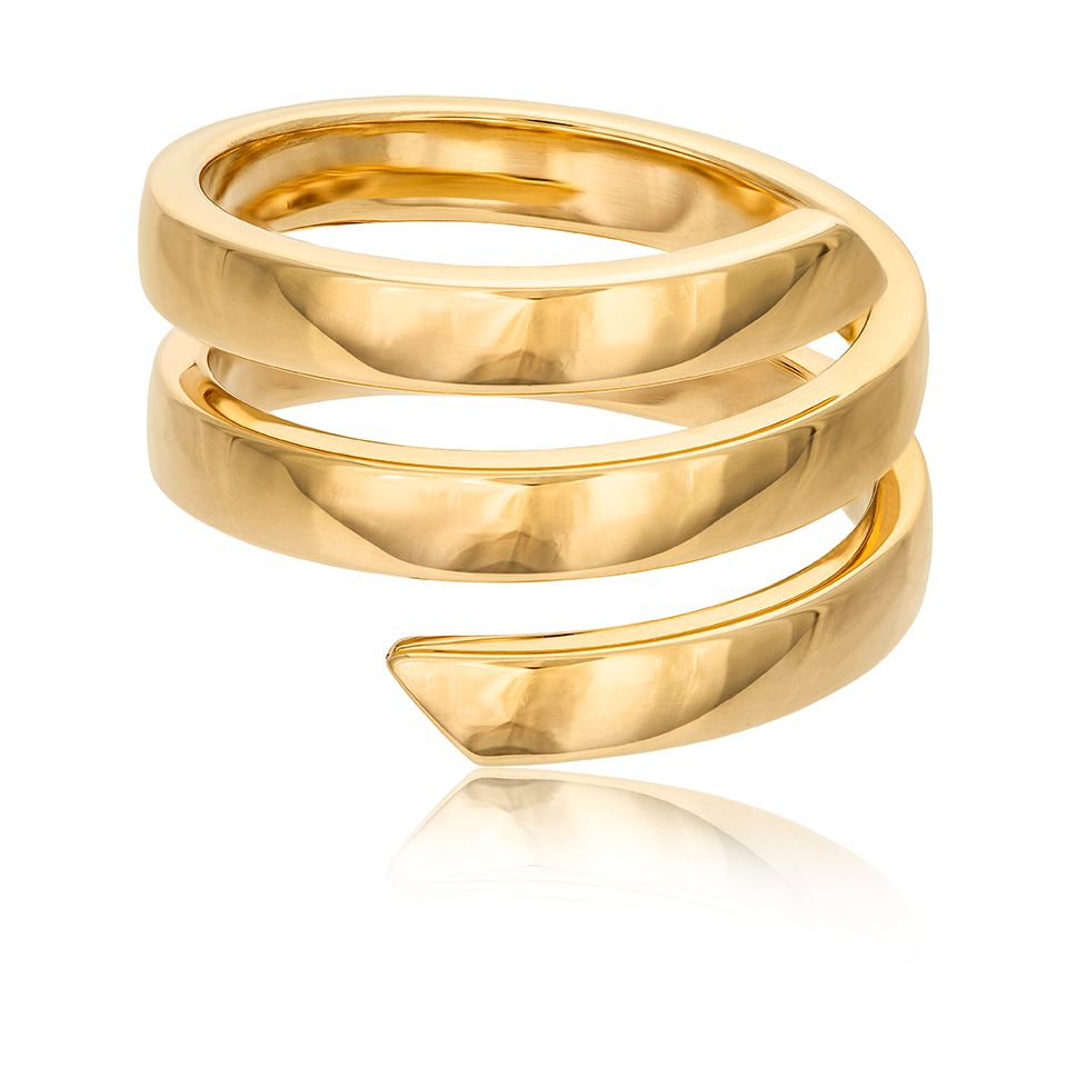 Ring Spiral i 14K guld, 18.5