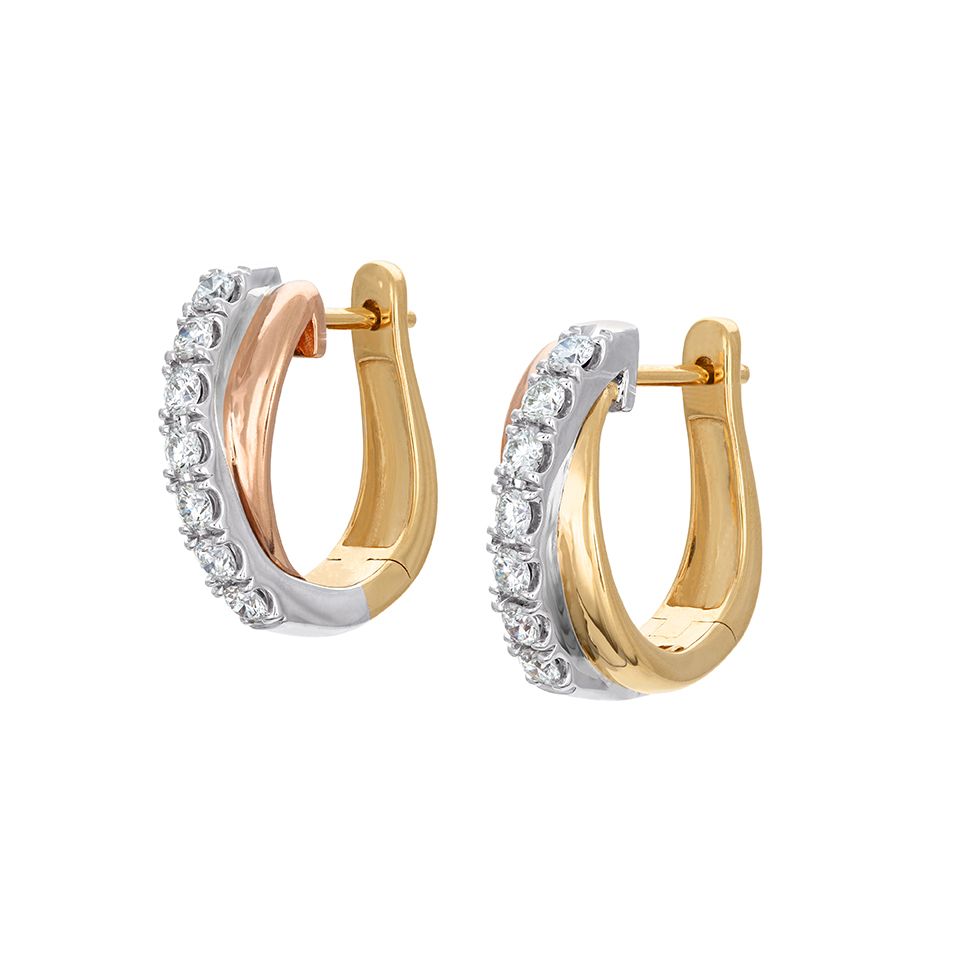 Story of Love - Diamantörhängen Lyon 0,50 ct - Guldfynd