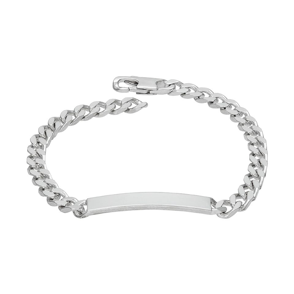 Armband i äkta silver 18cm - Guldfynd