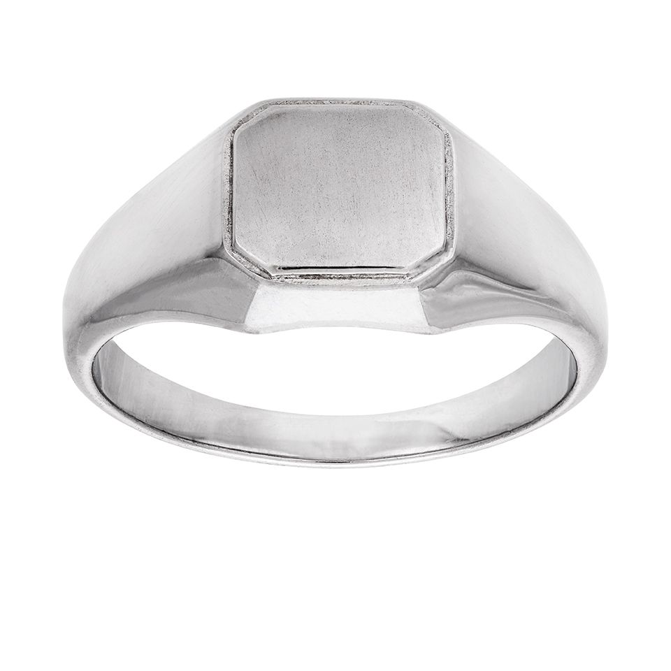 Klackring i äkta silver, 19.0