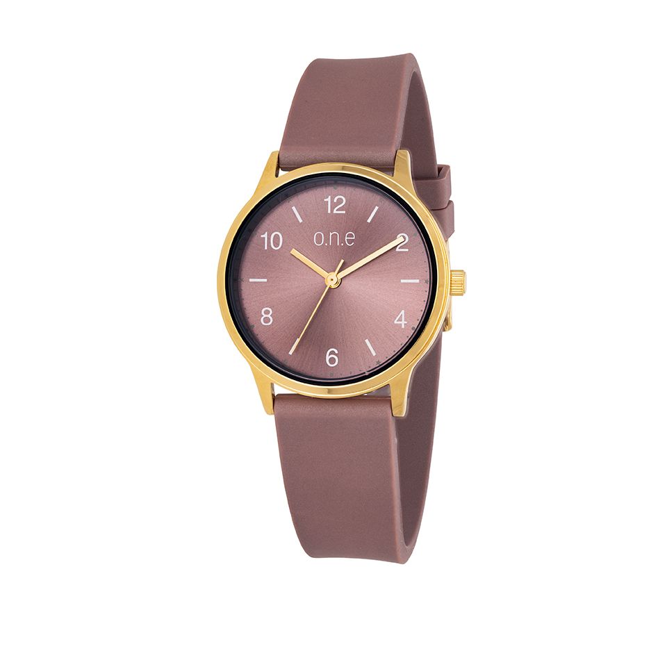 Klocka med lila urtavla