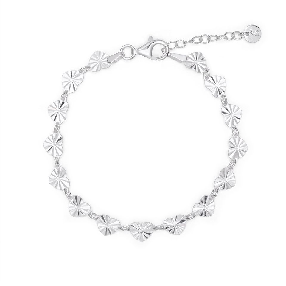 Armband GODHET i &auml;kta silver